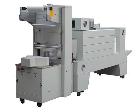 เครื่องห่อแพ็คโหลแบบกึ่งอัตโนมัติ Wrapping and film shrink machine bzj5038
