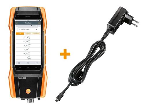 เครื่องวัดก๊าซไอเสีย O2 CO testo-300