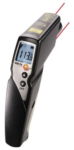 เครื่องวัดอุณหภูมิอินฟราเรด testo-830-T4