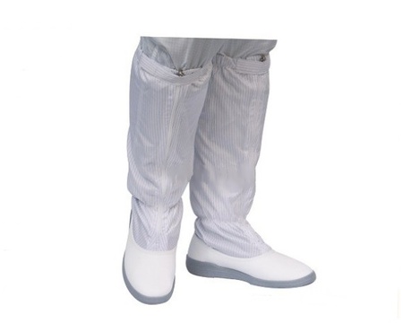 รองเท้าบูทต่อผ้าคลีนรูม รองเท้าบูทต่อผ้ากันไฟฟ้าสถิต Conductive boots m08-a-001 bcb-340 Korea