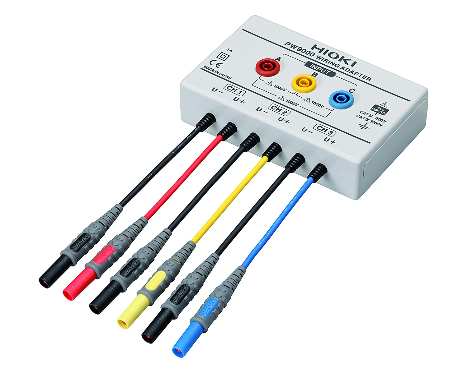 อะแดปเตอร์สายไฟสำหรับสามเฟส 3 สาย hioki pw9000