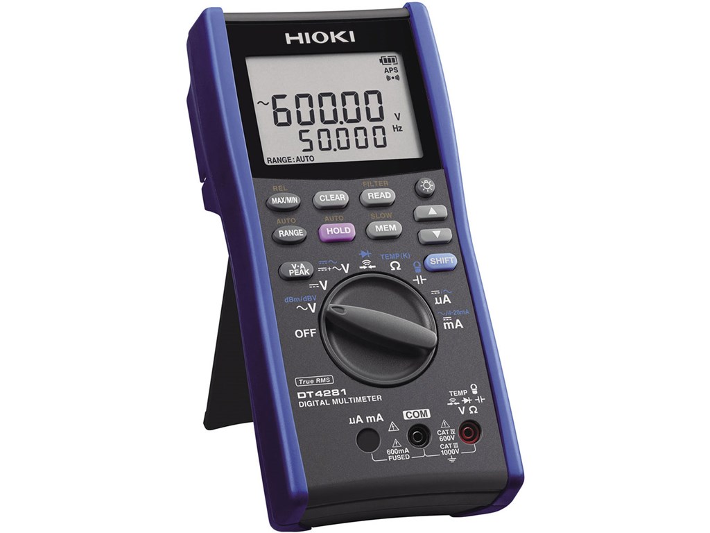 ดิจิตอลมัลติมิเตอร์ hioki dt4281