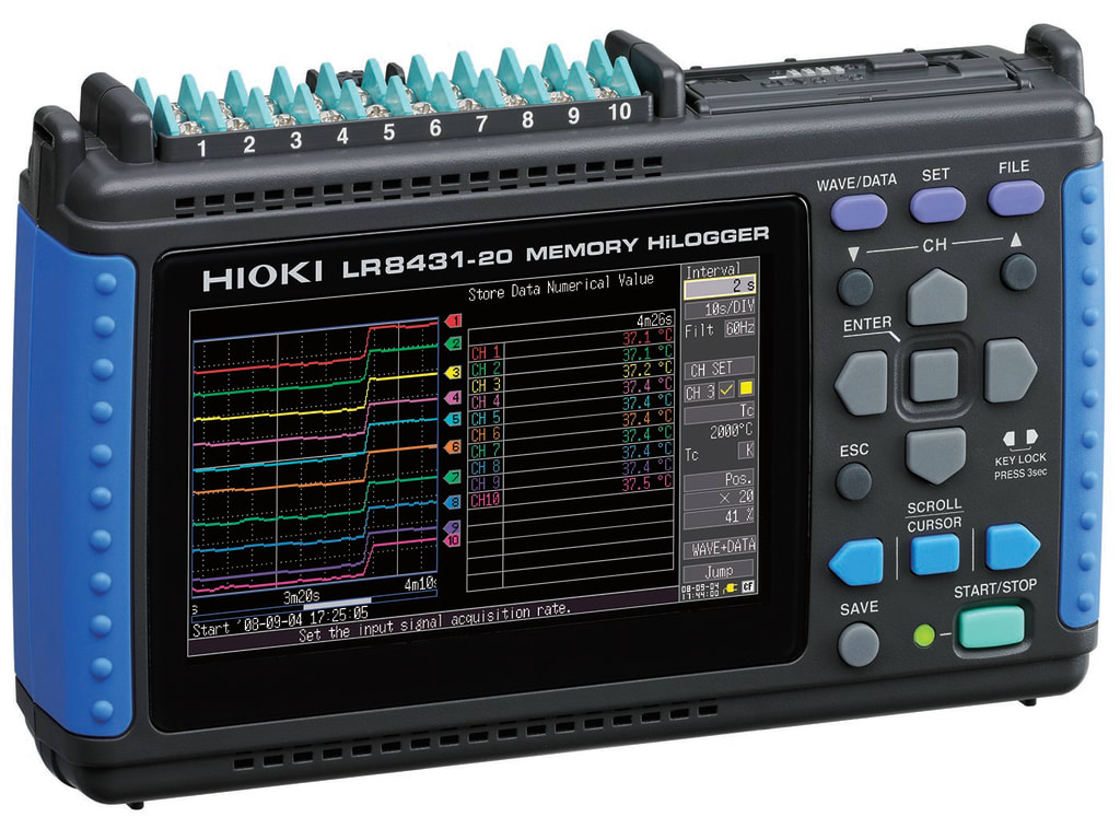 เครื่องบันทึกข้อมูลอเนกประสงค์ hioki lr8431-20