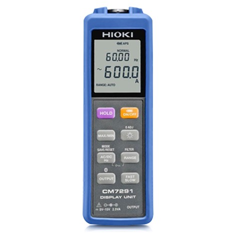 หน้าจอแสดงผล hioki cm7290