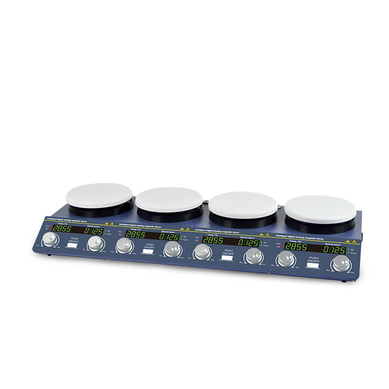 เครื่องกวนแม่เหล็ก 4 หัว miulab รุ่น tp-4