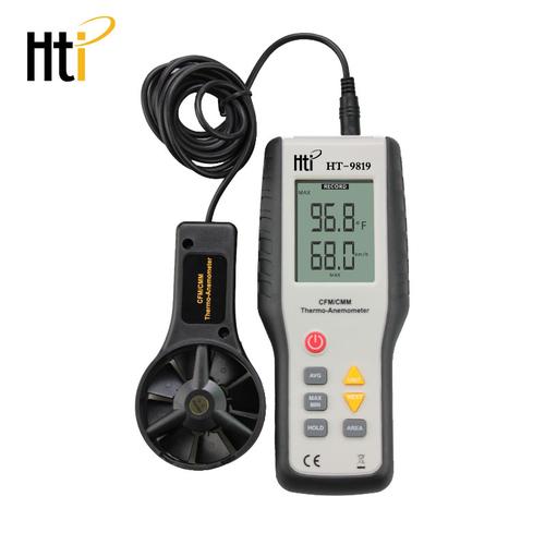 เครื่องวัดความเร็วลมและอุณหภูมิ ht-9819