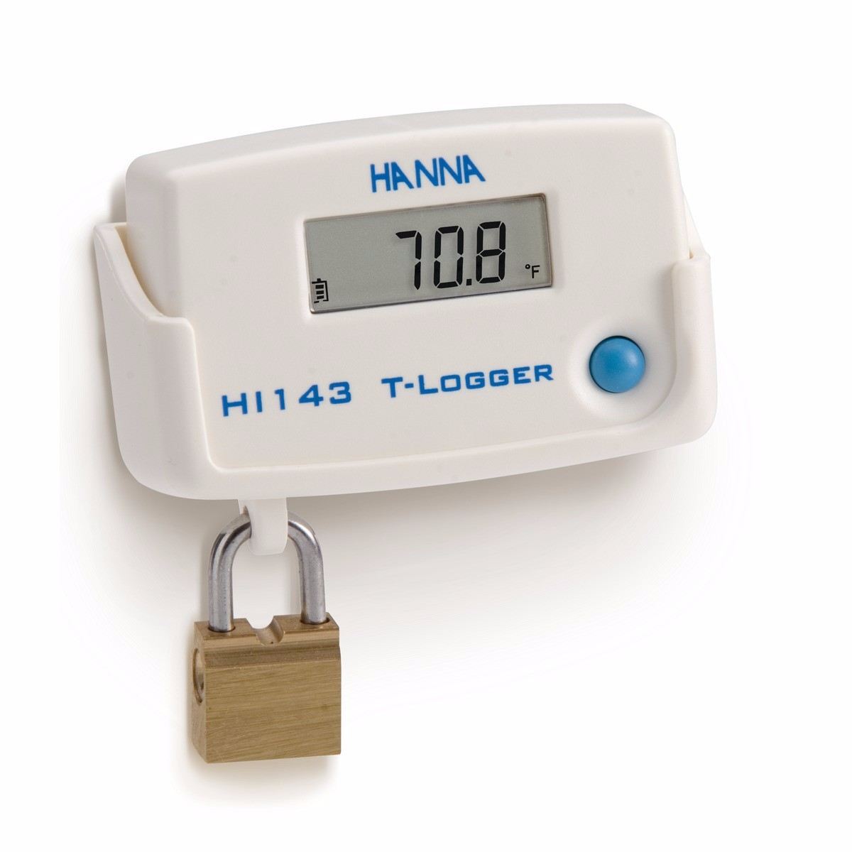 เครื่องบันทึกอุณหภูมิพร้อมแท่นวางแบบล็อค hanna hi143
