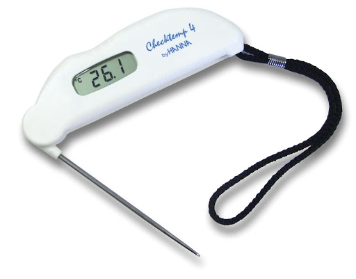 เครื่องวัดอุณหภูมิแบบพับได้ hanna hi151-00 