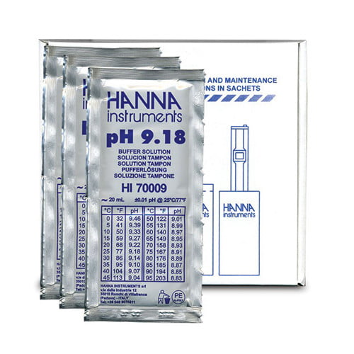 Buffer sachets hanna hi70009p