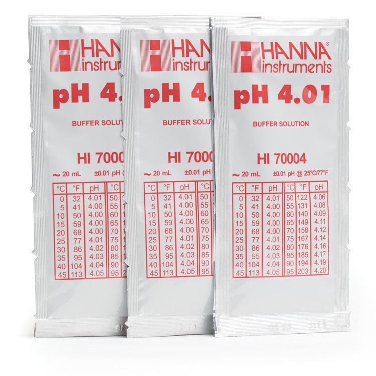 Buffer sachets hanna hi70004p