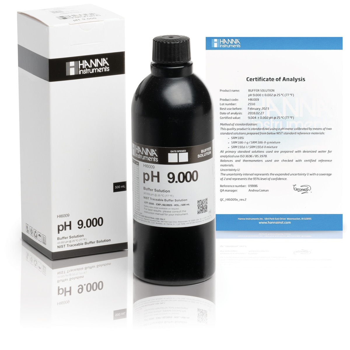 Buffer solution hanna hi6009