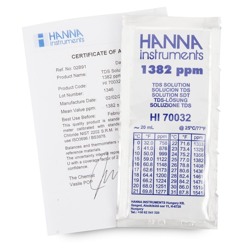 Calibration solution hanna hi70032p