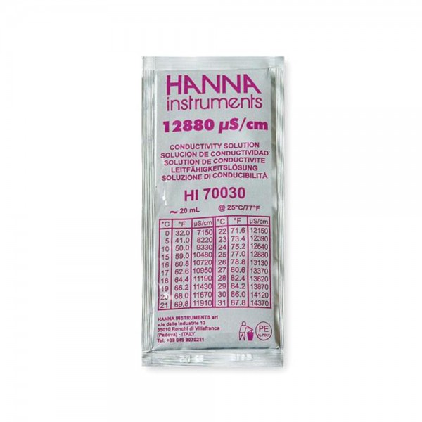 น้ำยามาตรฐานสอบเทียบ hanna hi70030p