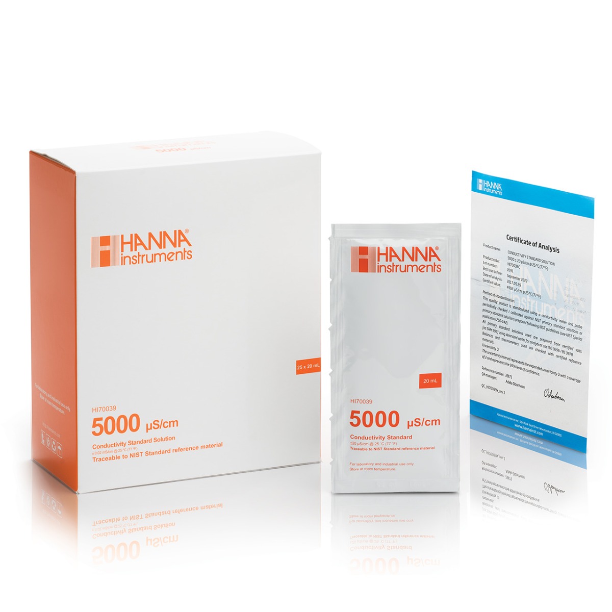 Calibration solution hanna hi70039c