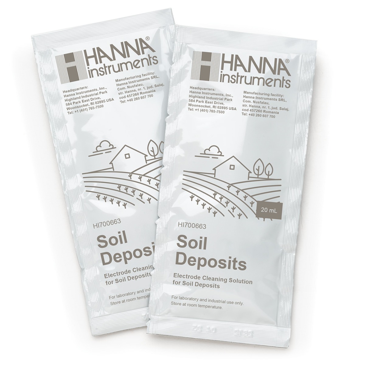 Cleaning solution for soil deposits hanna hi700663p
