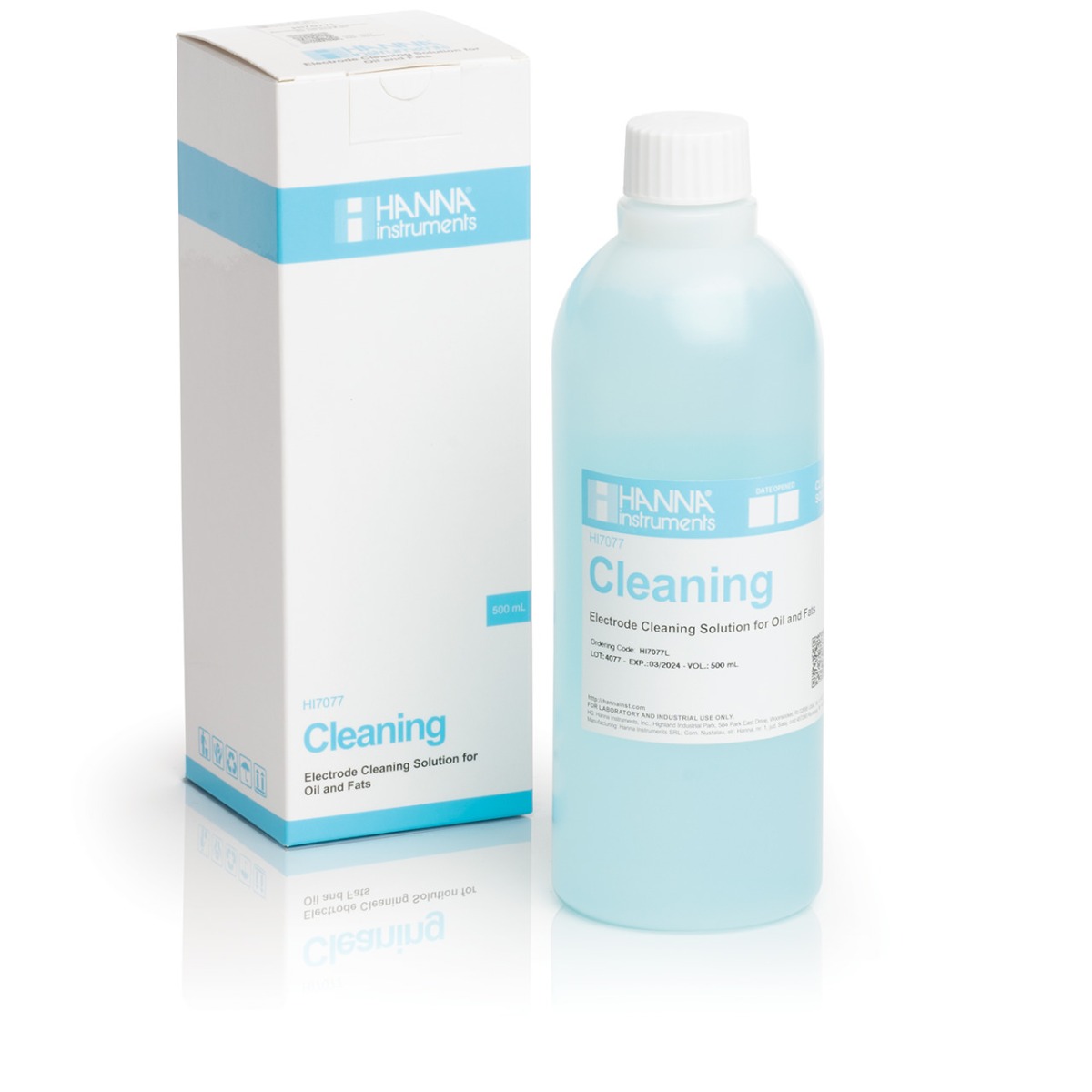 Electrode cleaning solution for oil and fats hanna hi7077l