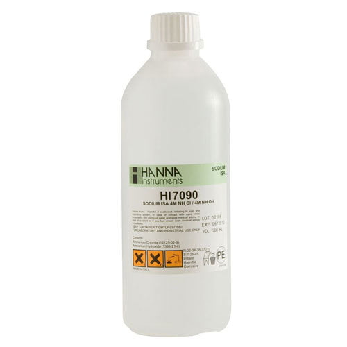 Isa solution for sodium ise hanna hi7090l