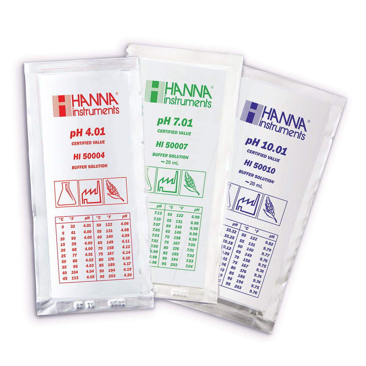 Calibration buffer sachets hanna hi770710p