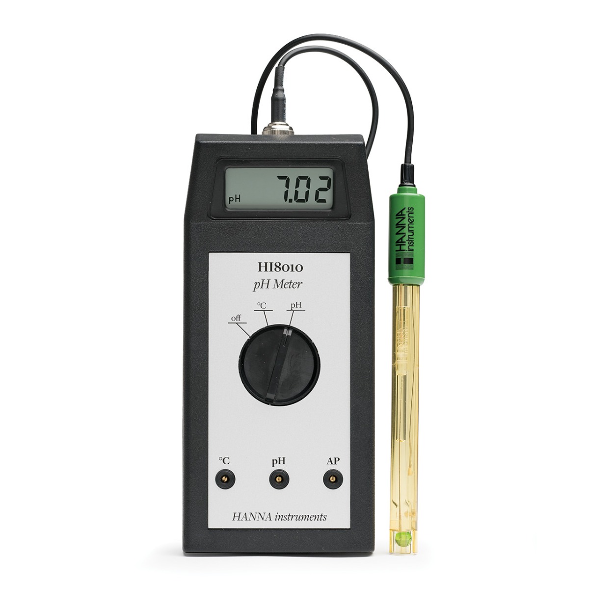 Portable pH meter hanna hi8010