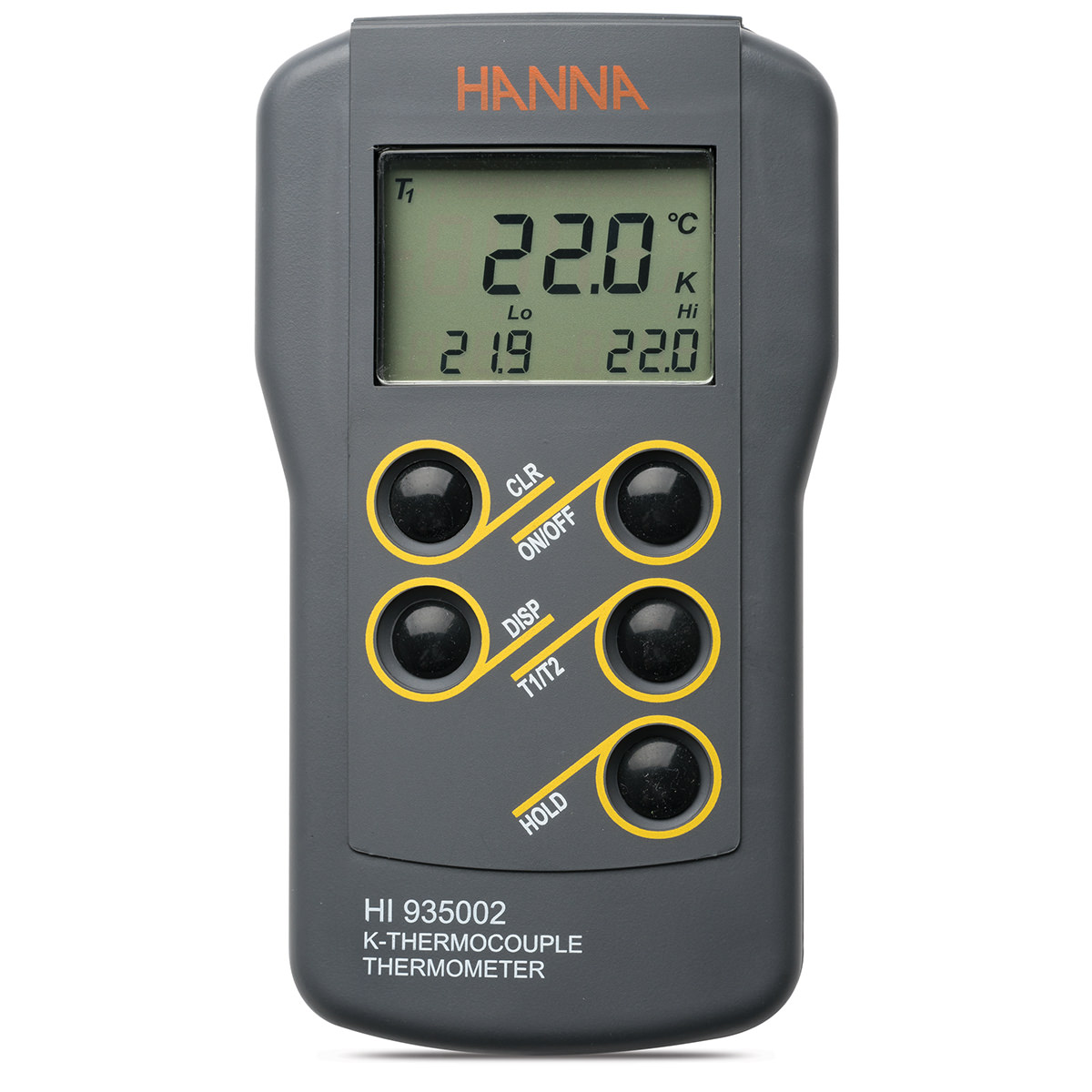 เครื่องวัดอุณหภูมิเทอร์โมคัปเปิล hanna hi935002