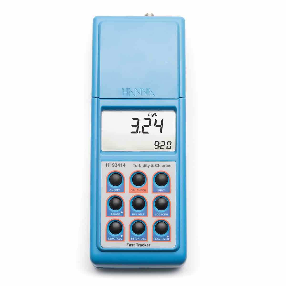 เครื่องวัดความขุ่นคลอรีนพร้อมอินเตอร์เฟส hanna hi93414
