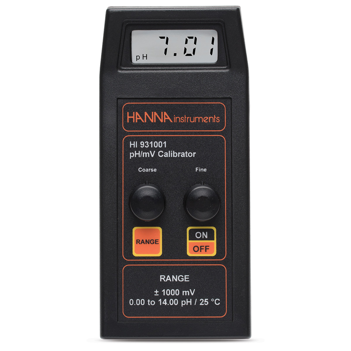 Ph and mv precision simulator with lcd hanna hi931001