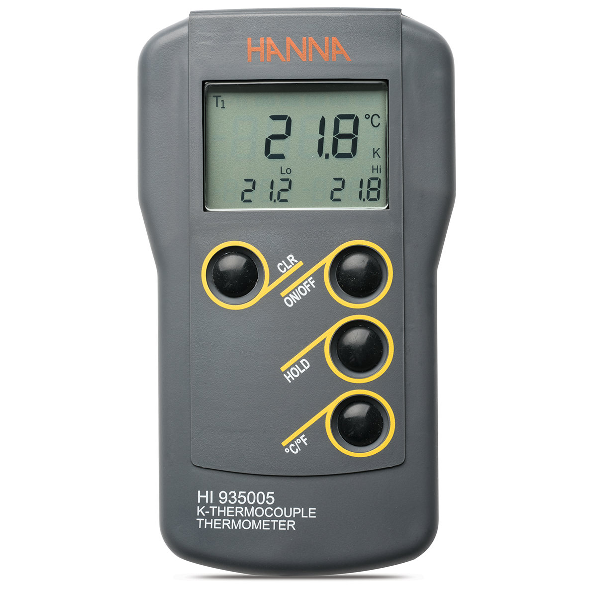 เครื่องวัดอุณหภูมิเทอร์โมคัปเปิล hanna hi935005 