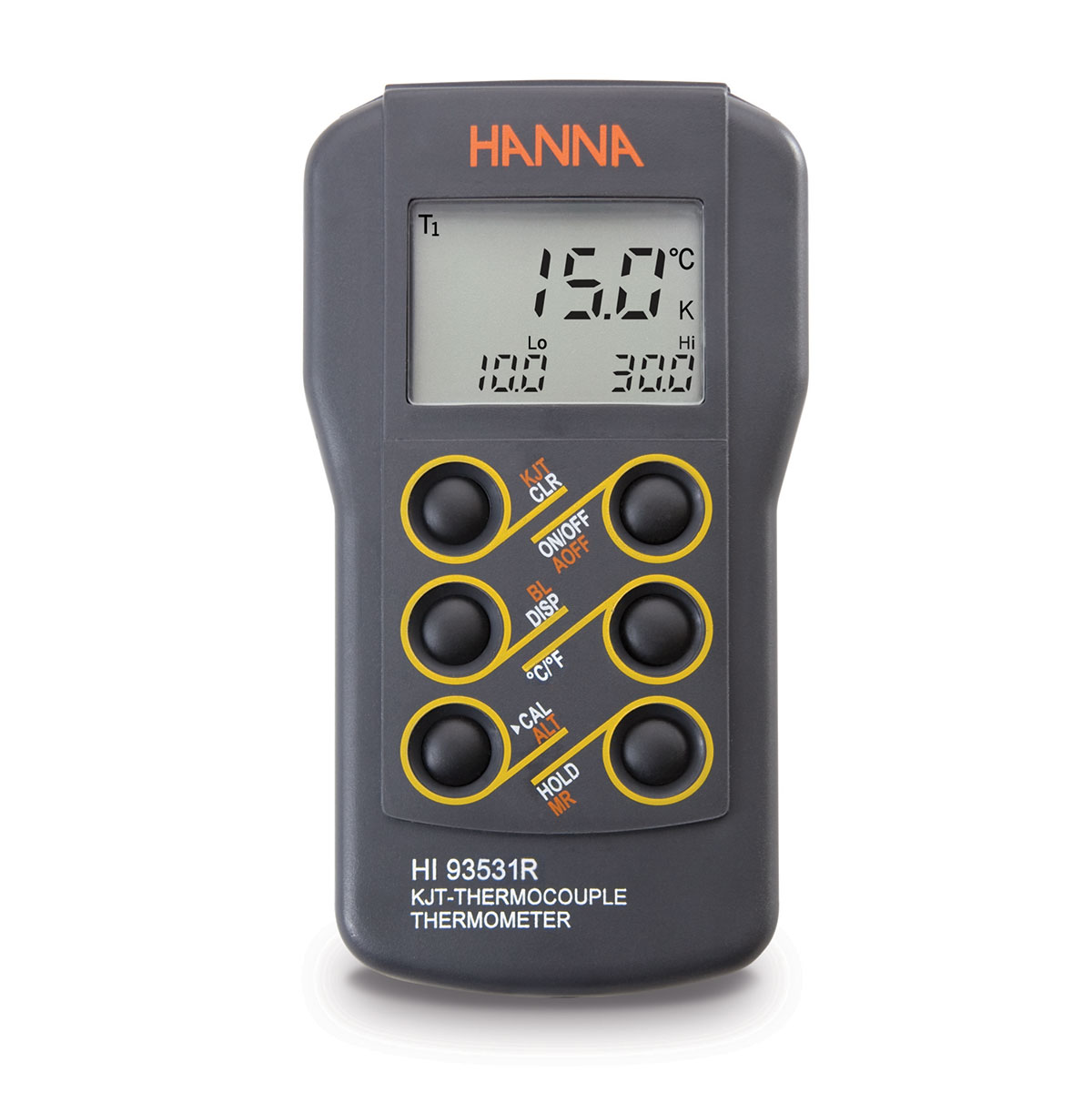 เครื่องวัดอุณหภูมิเทอร์โมคอปเปล hanna hi93531r