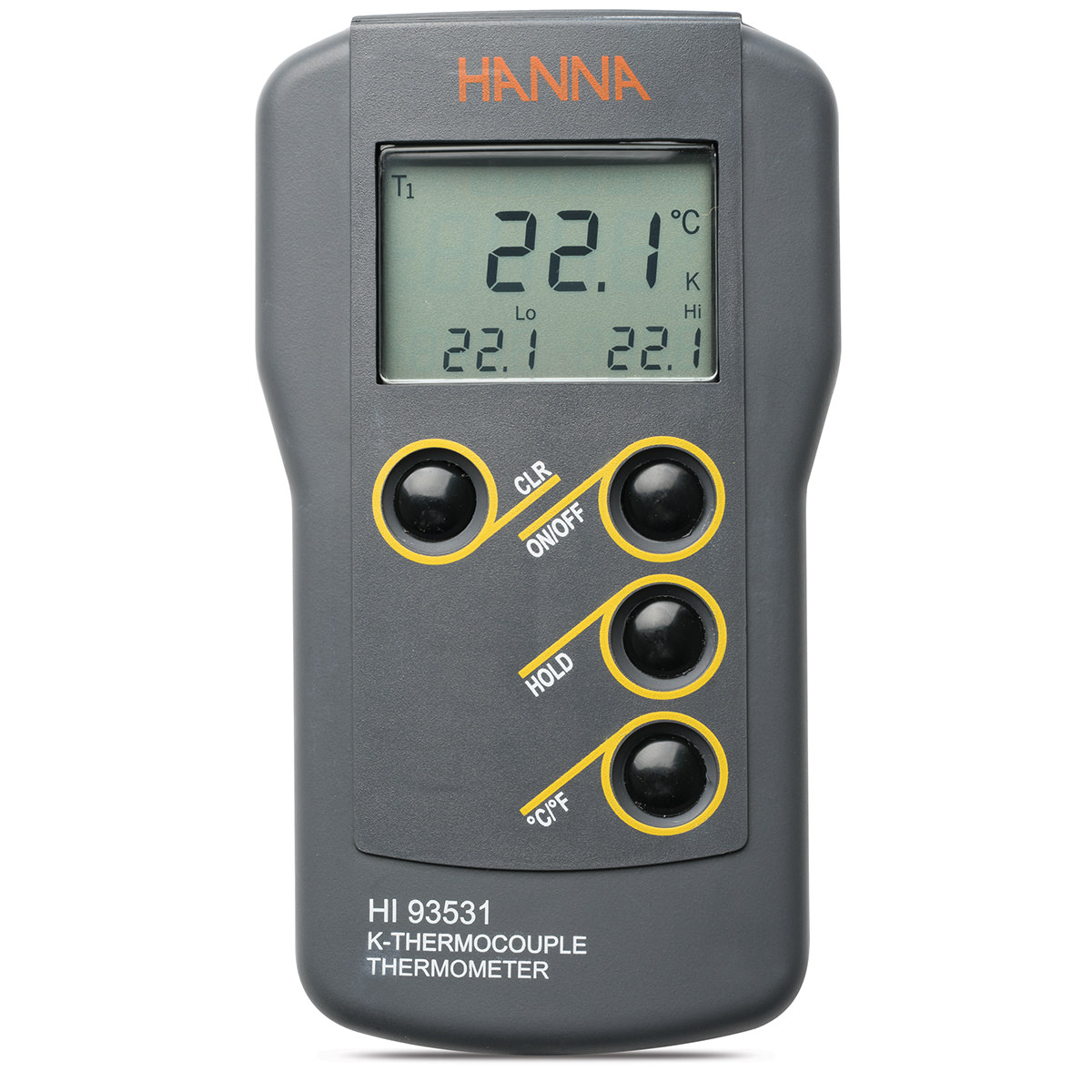เครื่องวัดอุณหภูมิเทอร์โมคัปเปิล hanna hi93531