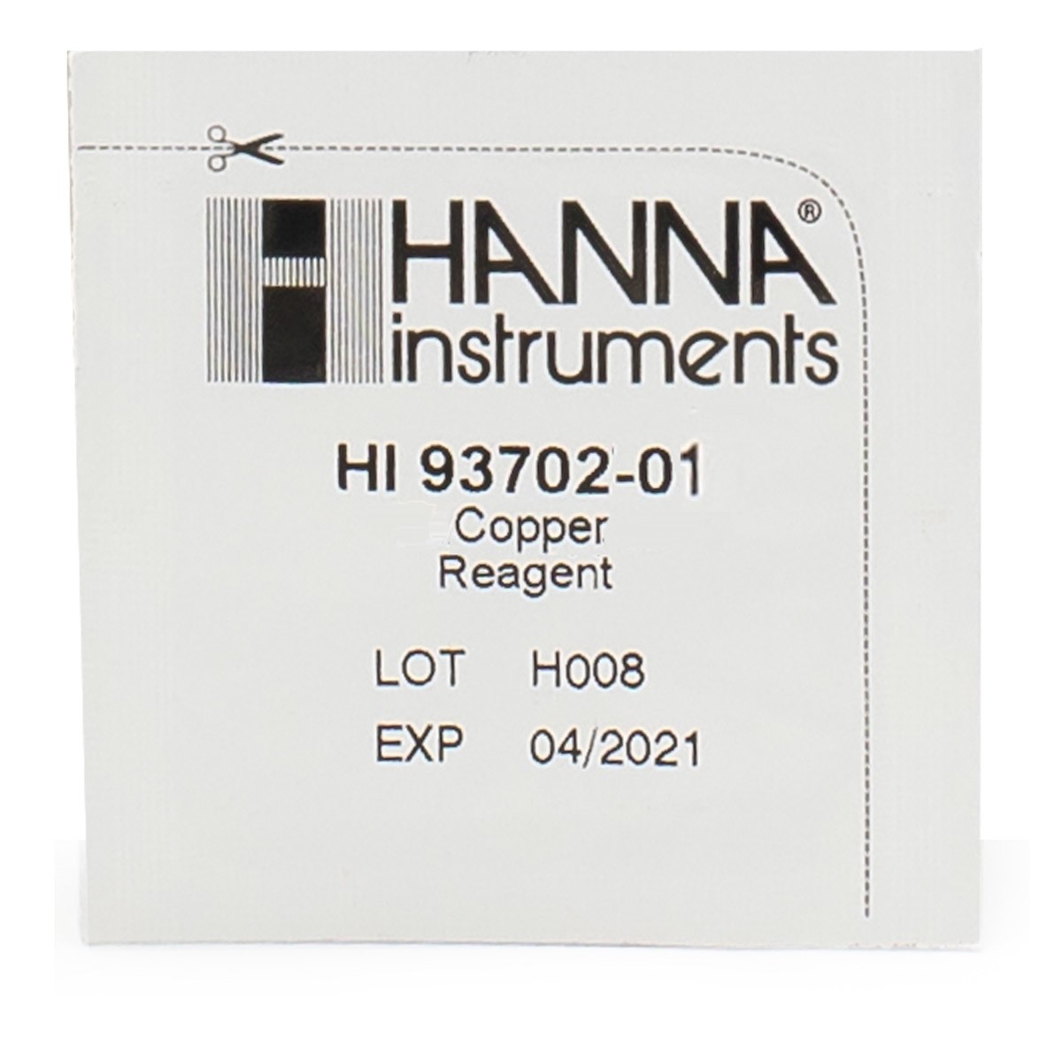 ซองผงรีเอเจนต์ทองแดงระดับสูง hanna hi93702-01
