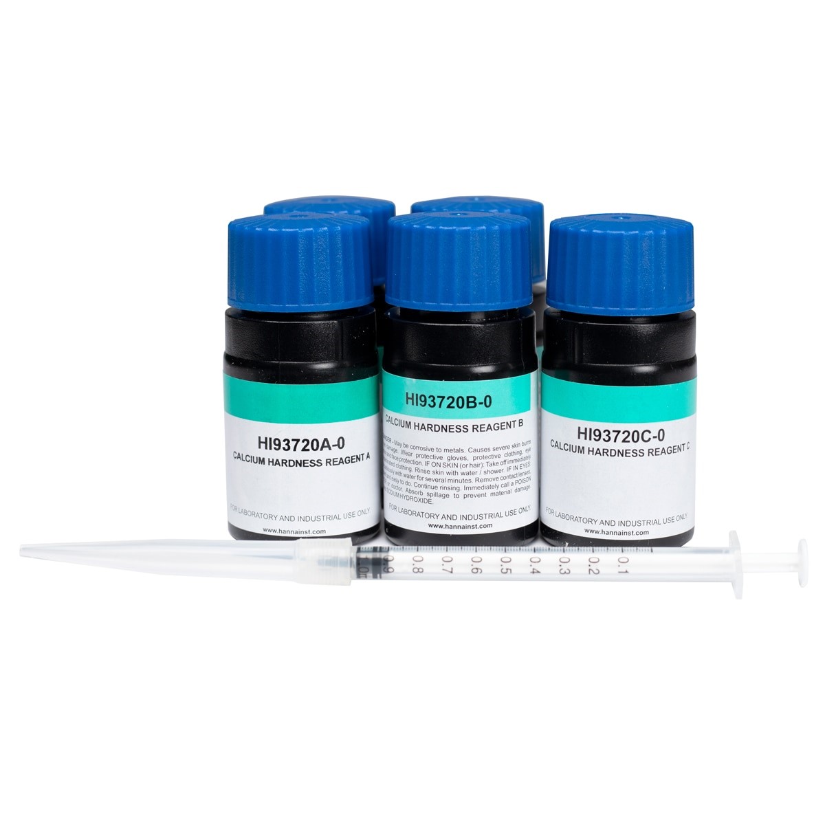 Calcium hardness reagents hanna hi93720-01