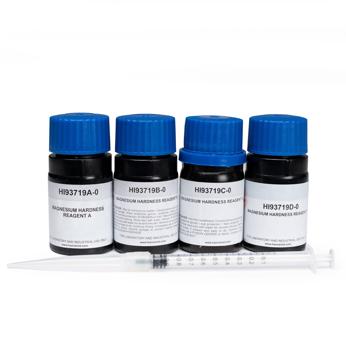 Magnesium and total hardness reagents hanna hi93719-03