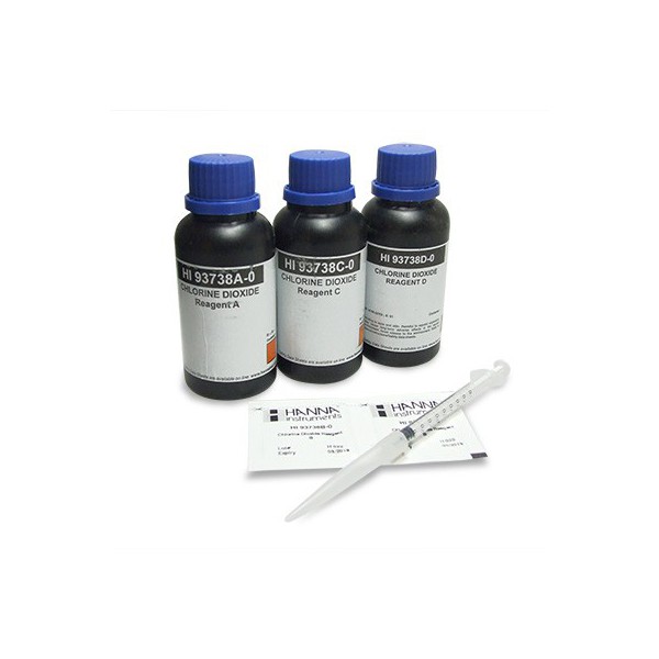 Chlorine dioxide reagents hanna hi93738-03
