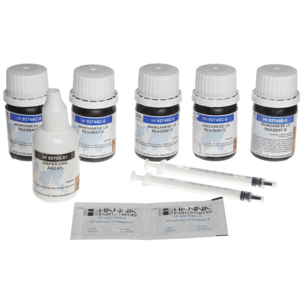 Manganese low range reagents hanna hi93748-01