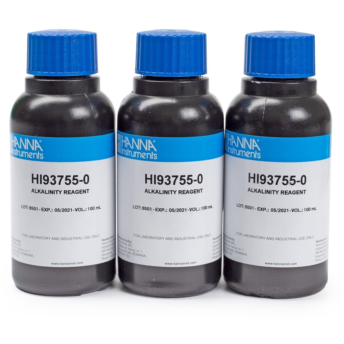 Alkalinity reagents hanna hi93755-03