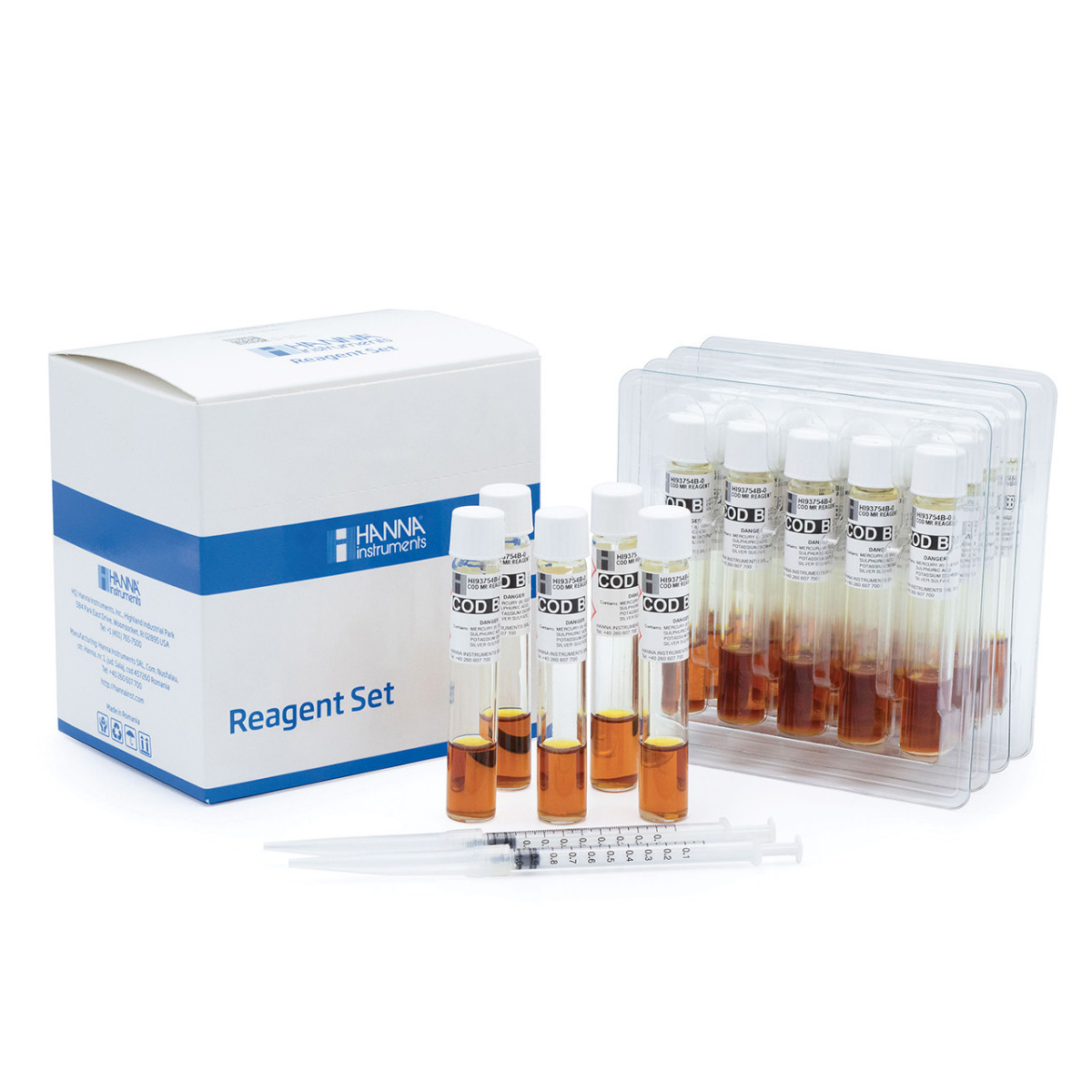 Medium range cod reagents hanna hi93754b-25
