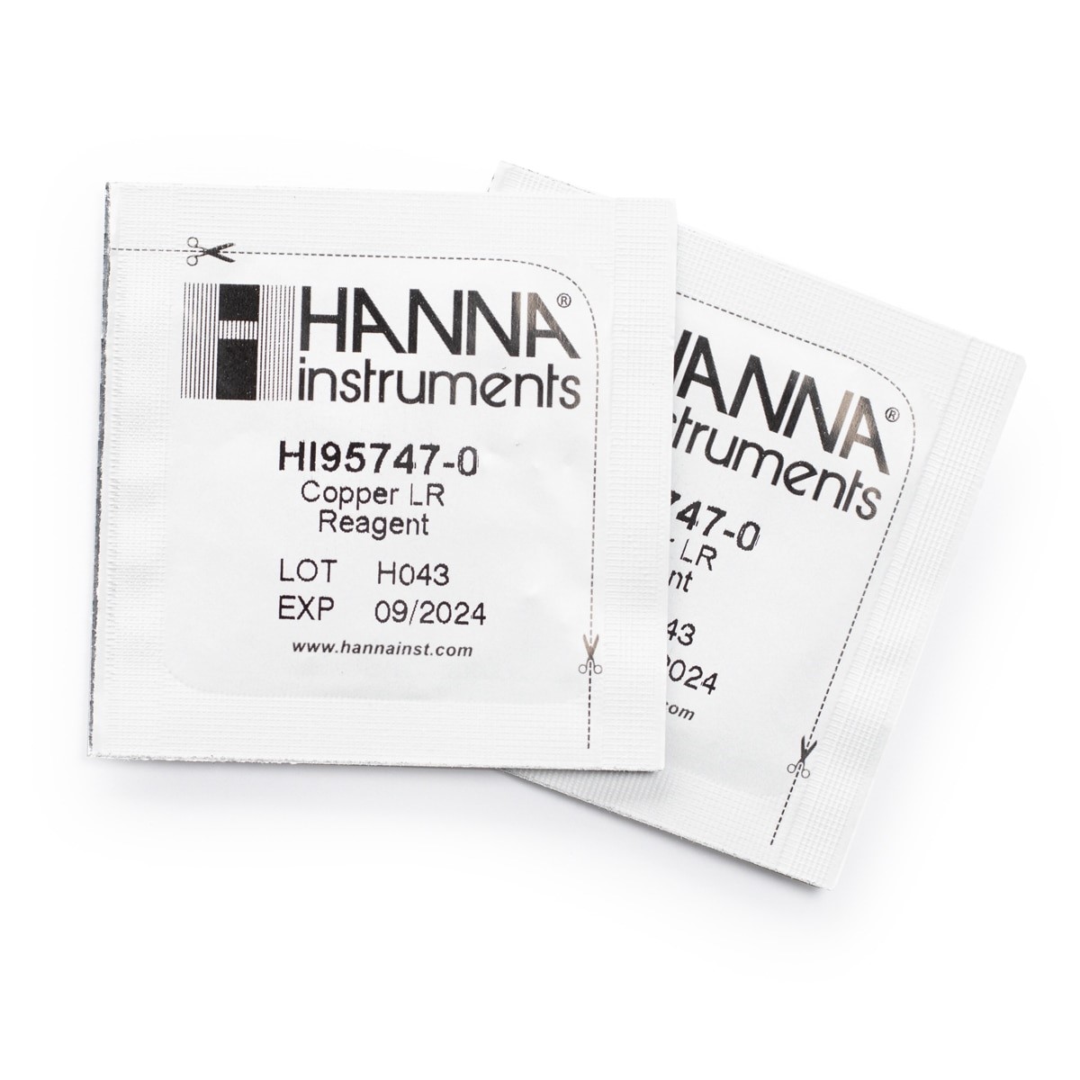ซองผงรีเอเจนต์ทองแดง hanna hi95747-01 