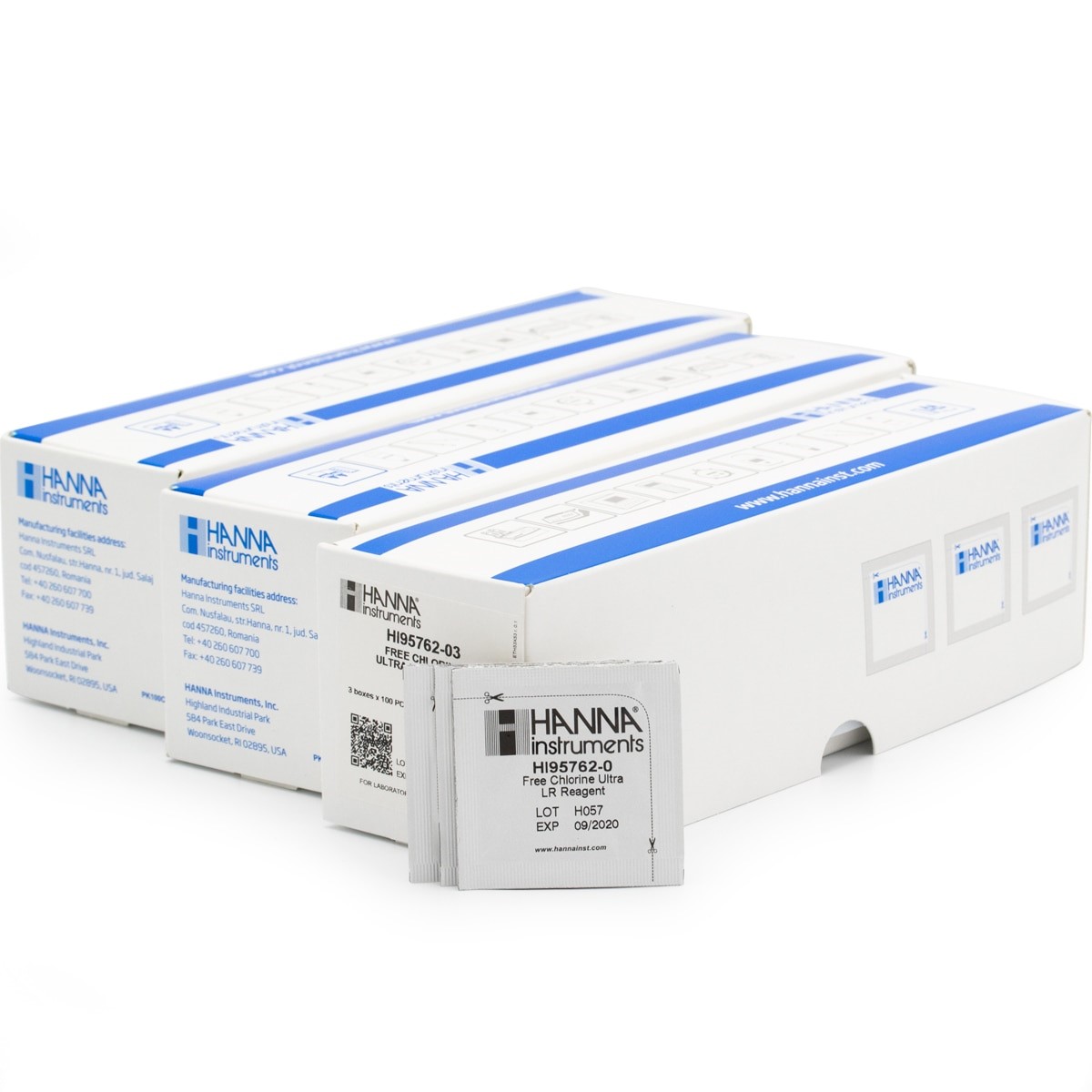 ซองผงรีเอเจนต์สำหรับคลอรีน hanna hi95762-03