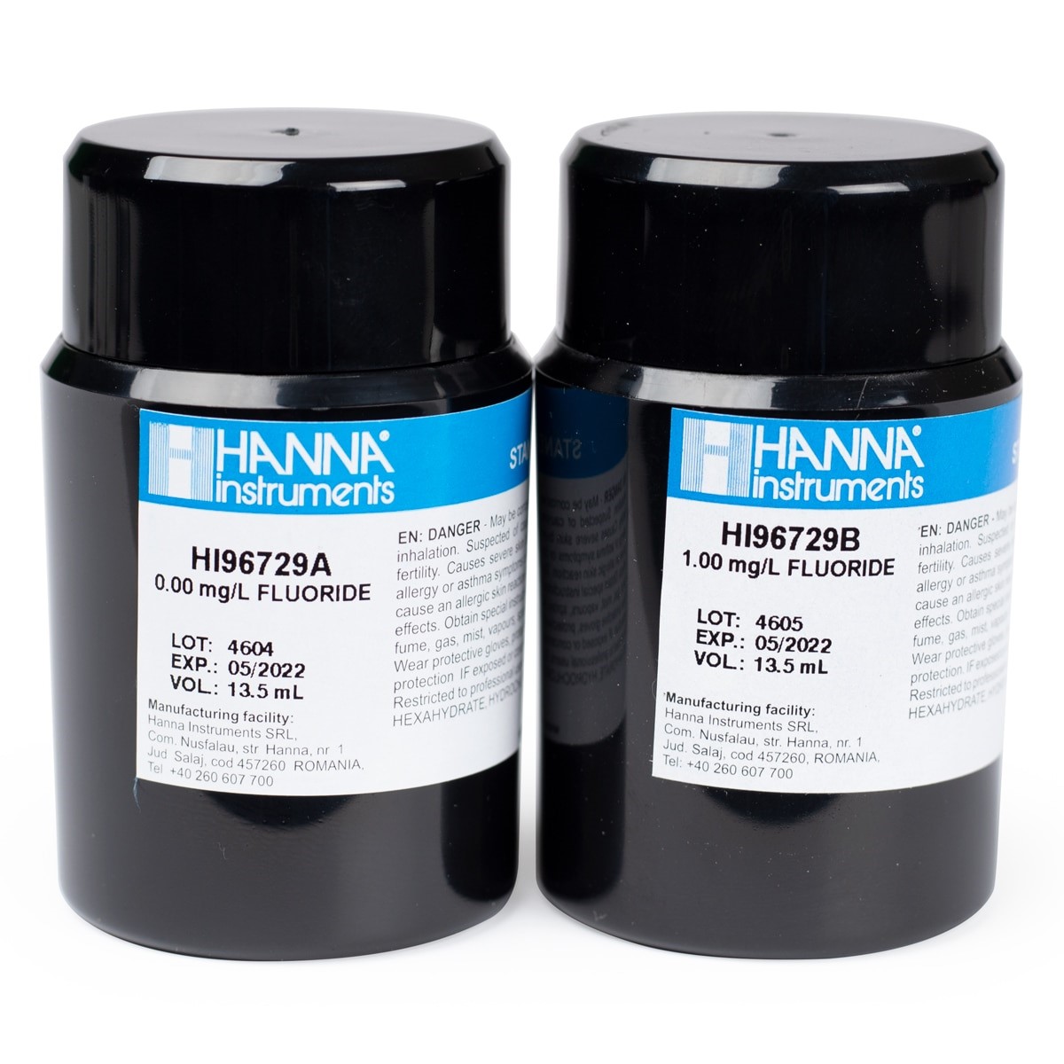 Cal check fluoride calibration set hanna hi96729-11