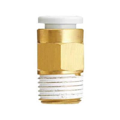 ข้อต่อลม Male connector KQ2H06-02NS