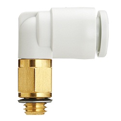ข้องอลม Male elbow KQ2L04-M6A