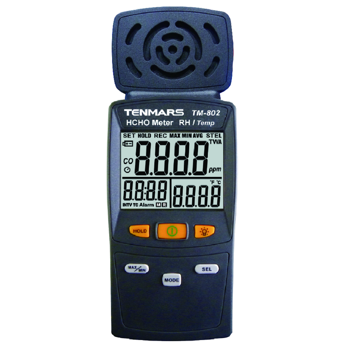 เครื่องวัดก๊าชฟอร์มาลดีไฮด์ TENMARS tm-802