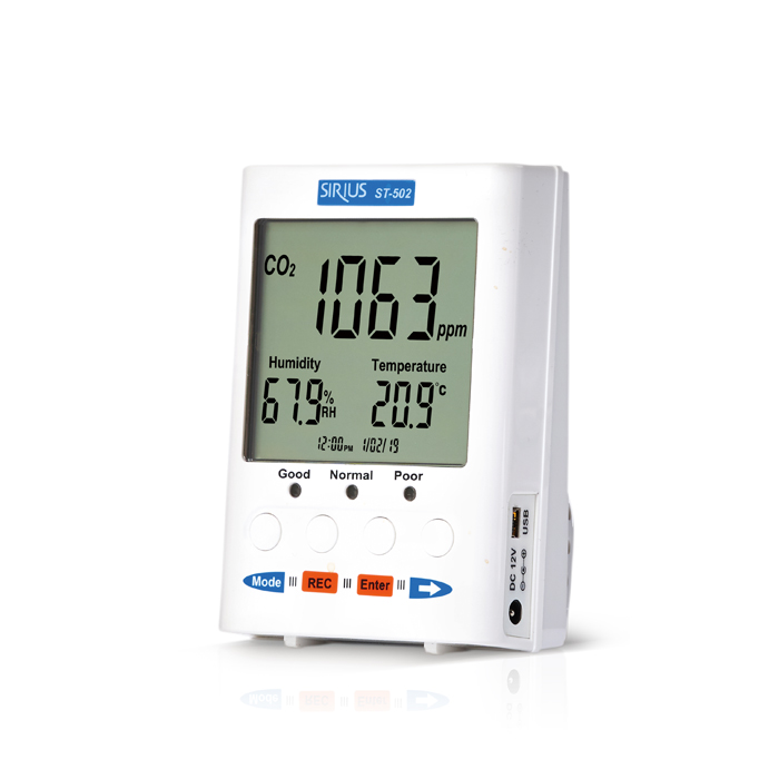 เครื่องวัดคุณภาพอากาศ Desktop Indoor Air Quality Monitor Tenmars ST-502