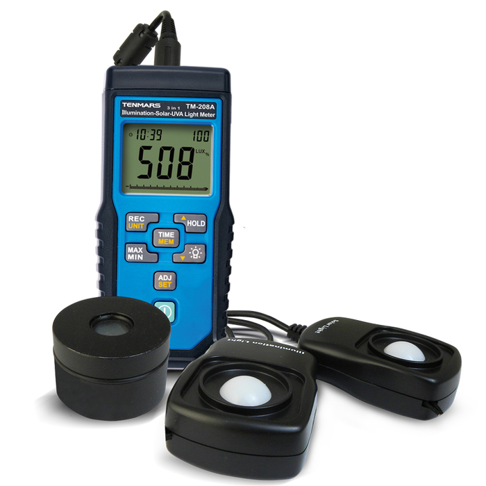 Solar/UVA/Light Meter Tenmars TM-208A