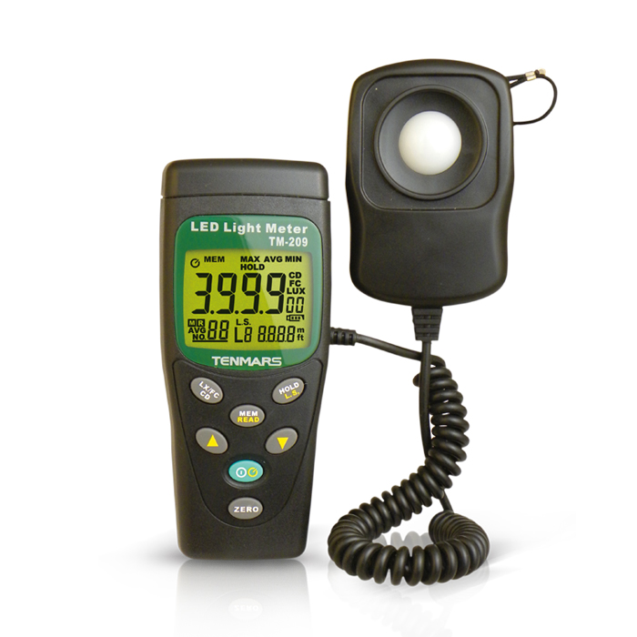เครื่องวัดแสง led lux-fc tm-209