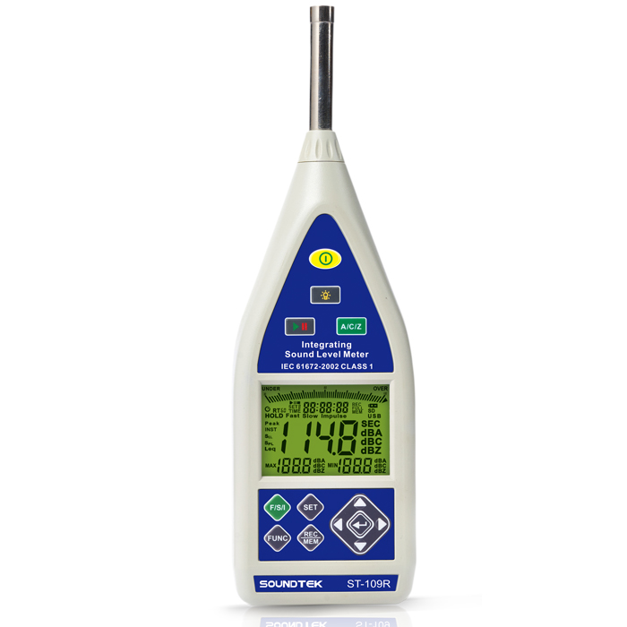 เครื่องวัดระดับเสียงคลาส 1 Tenmars st-109r