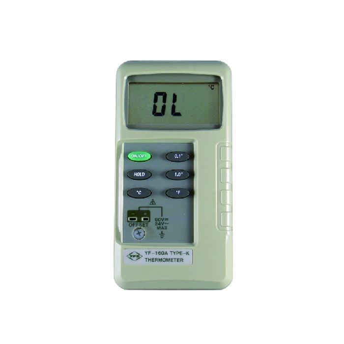 K type thermometer yf-160a