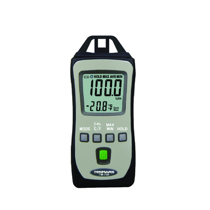 เครื่องวัดอุณหภูมิเเละความชื้นขนาดพกพา tm-730