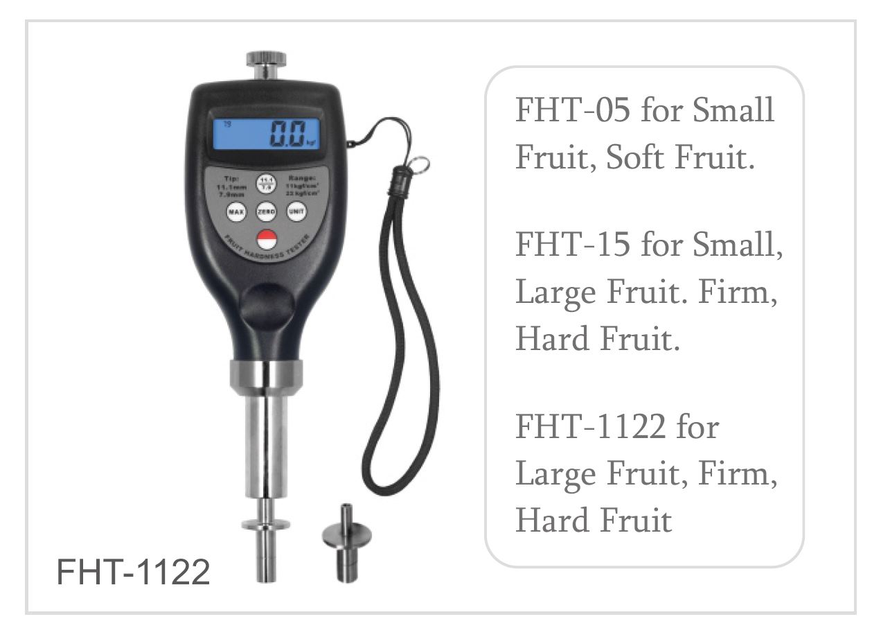 เครื่องทดสอบความแข็งของผลไม้ รุ่น fht-1122