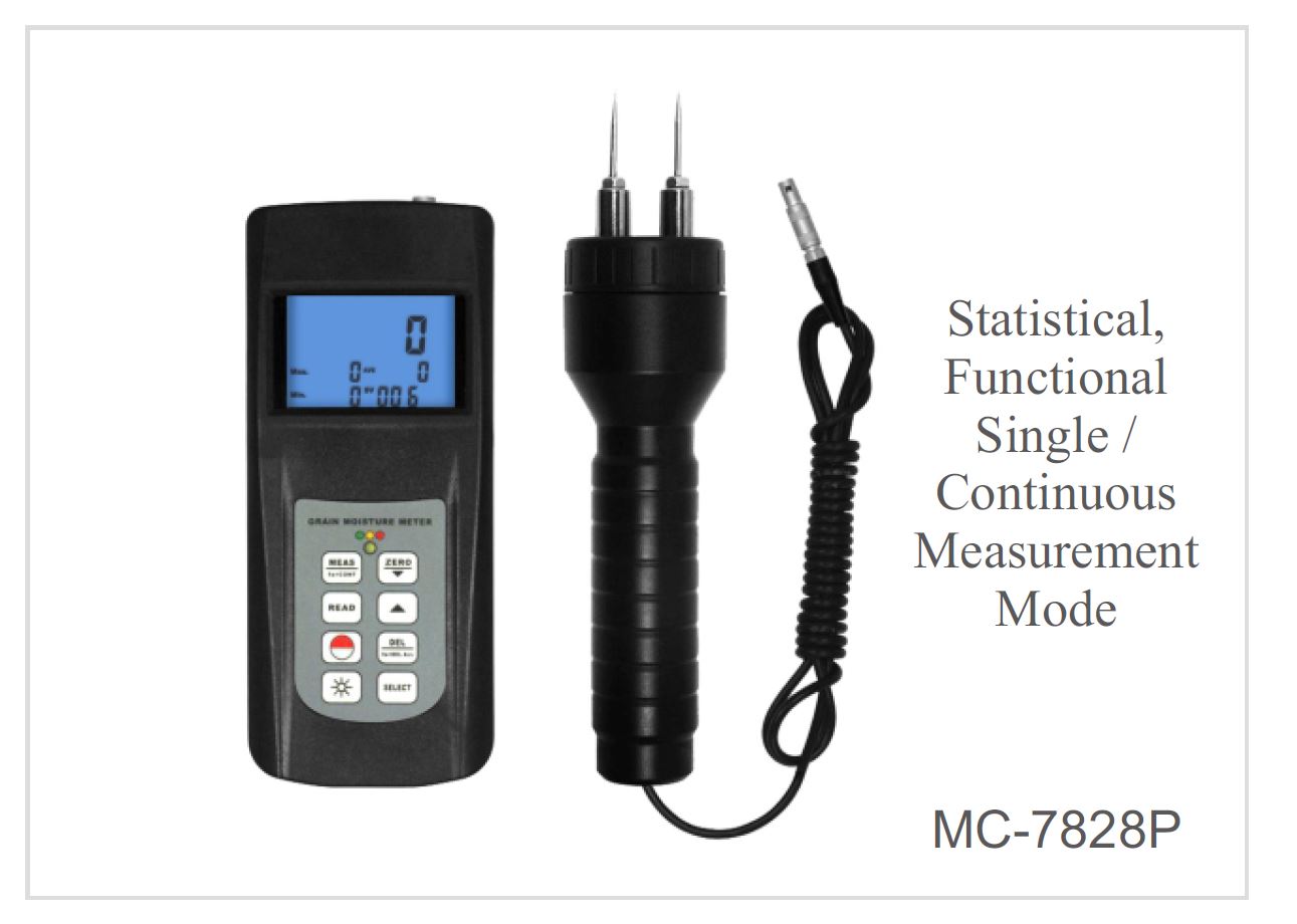 เครื่องวัดความชื้น รุ่น mc-7828p